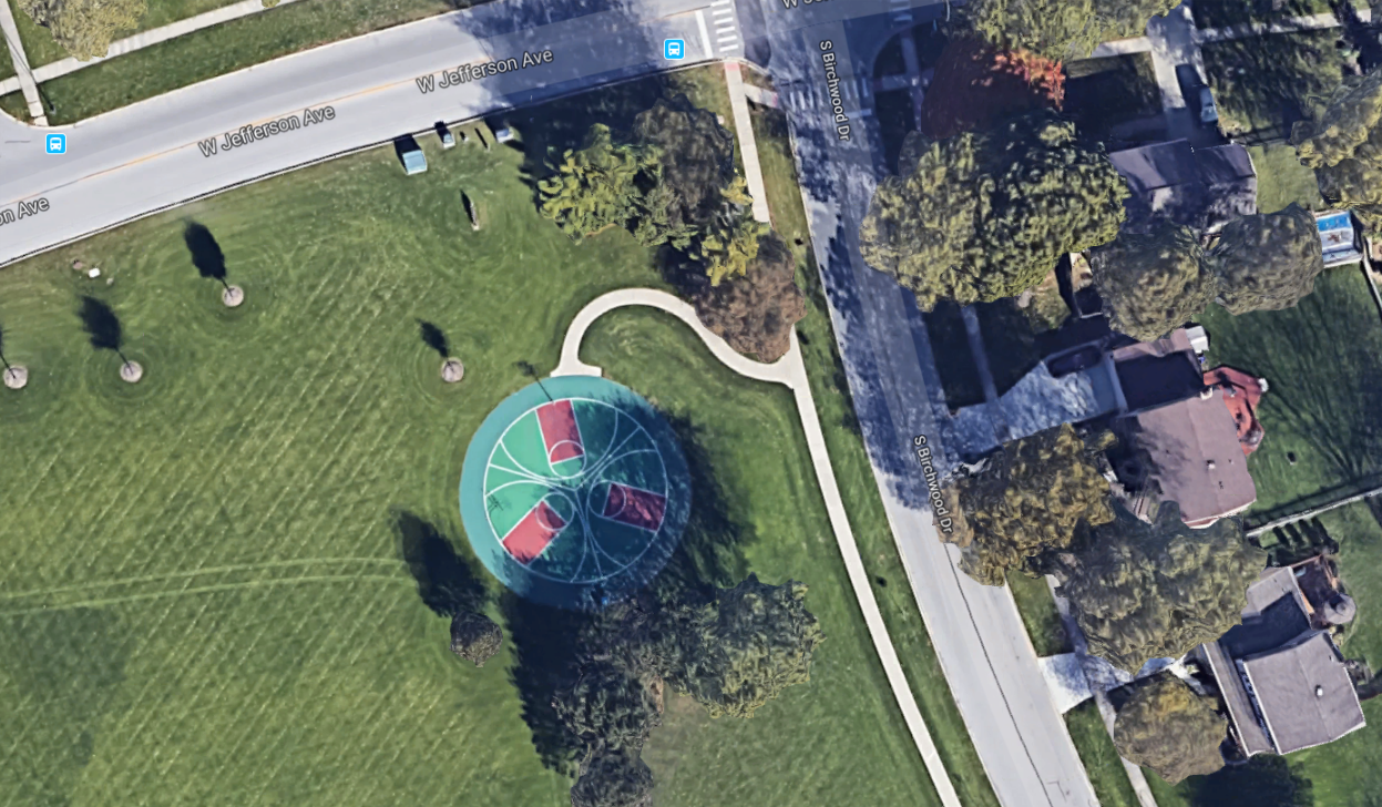 BasketballCourtCircle