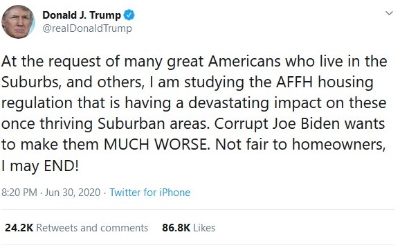 TrumpSuburbsTweetJun3020